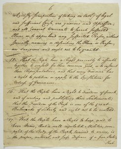 The Bill of Rights, copy signed at Federal Hall, 1789 by American School